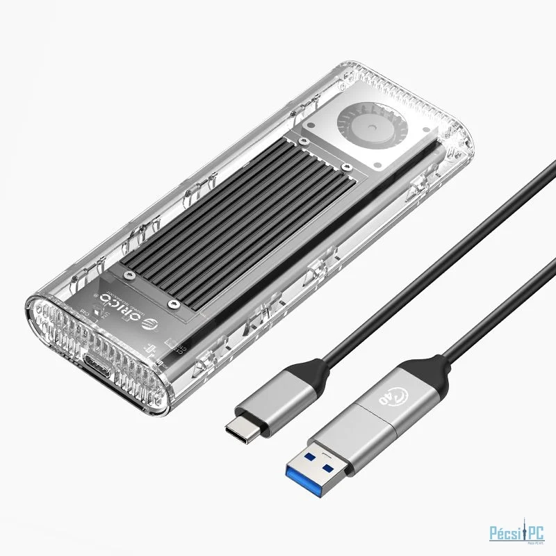 Orico TCM2-U4-BK USB4 M.2 NVMe SSD Enclosure Black
