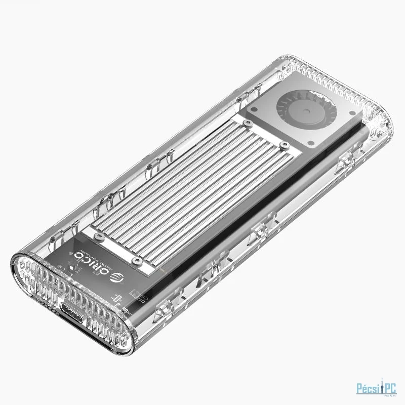 Orico TCM2-U4-SV USB4 M.2 NVMe SSD Enclosure Silver