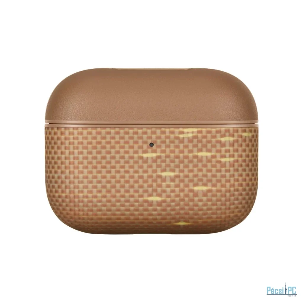 Pitaka Aramid Fiber Magnetic Case for AirPods Pro 3 Golden Glint