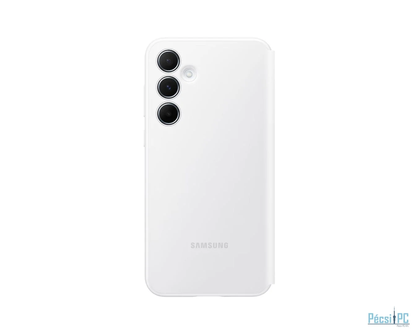 Samsung Galaxy A55 Smart View Wallet Case White