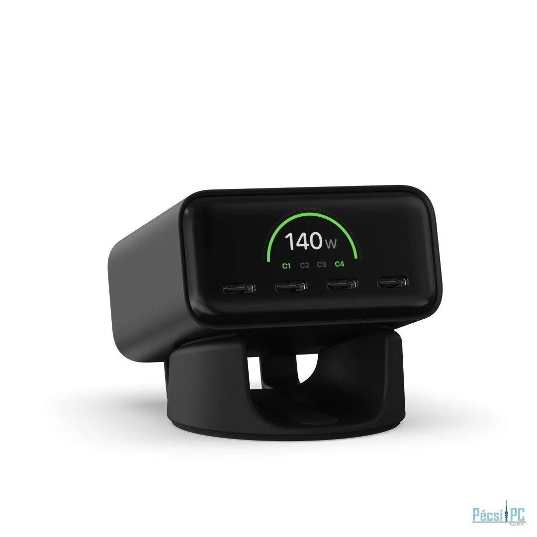 Satechi ChargeView 140W Desktop Charger Space Black