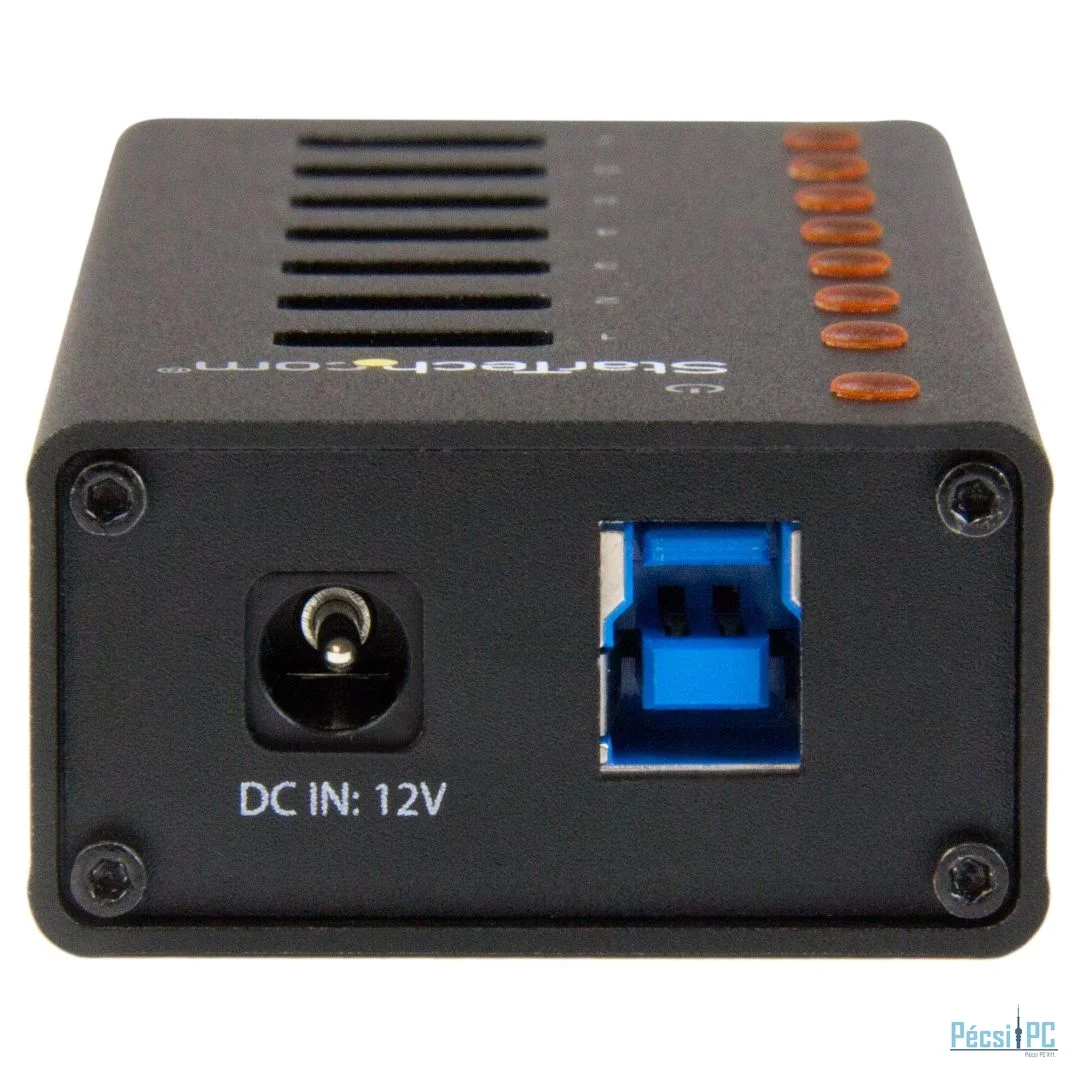 Startech 7-portos USB3.0 HUB Black