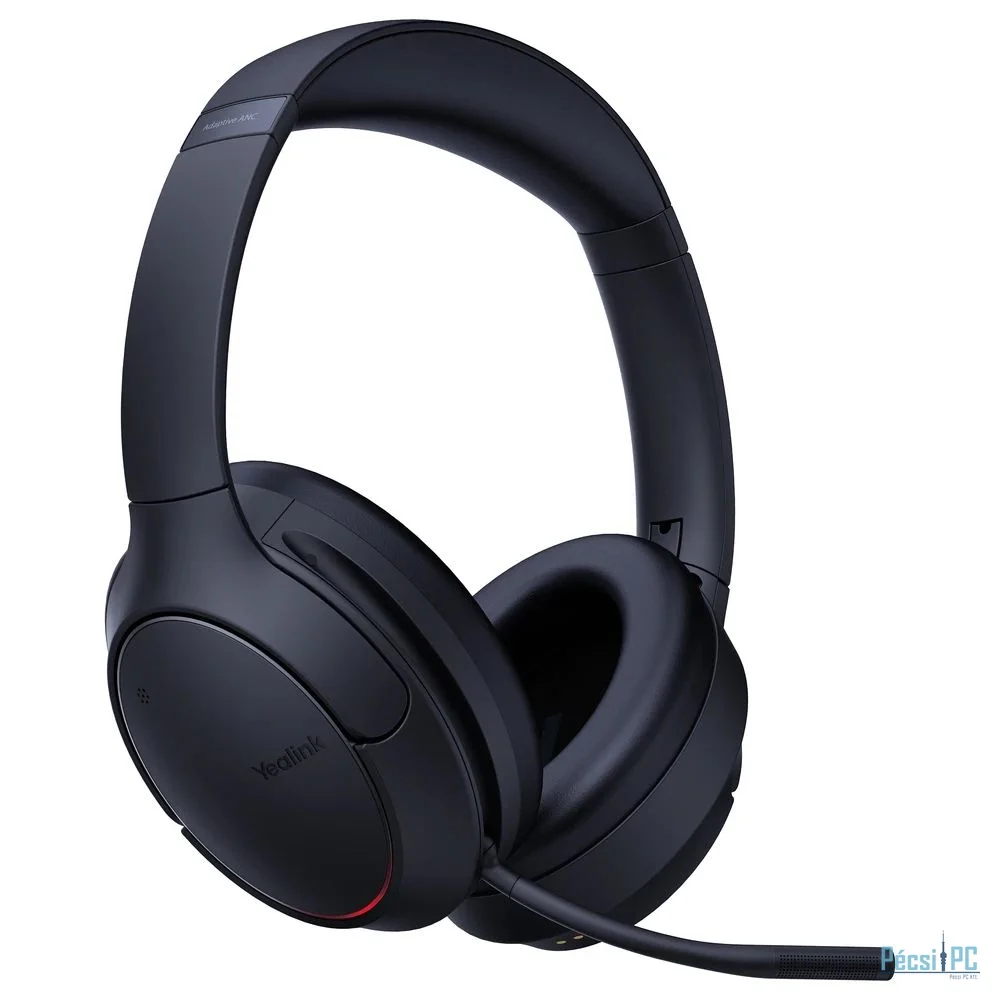 Yealink BH78 USB-C/A Wireless Bluetooth Headset with Stand Black