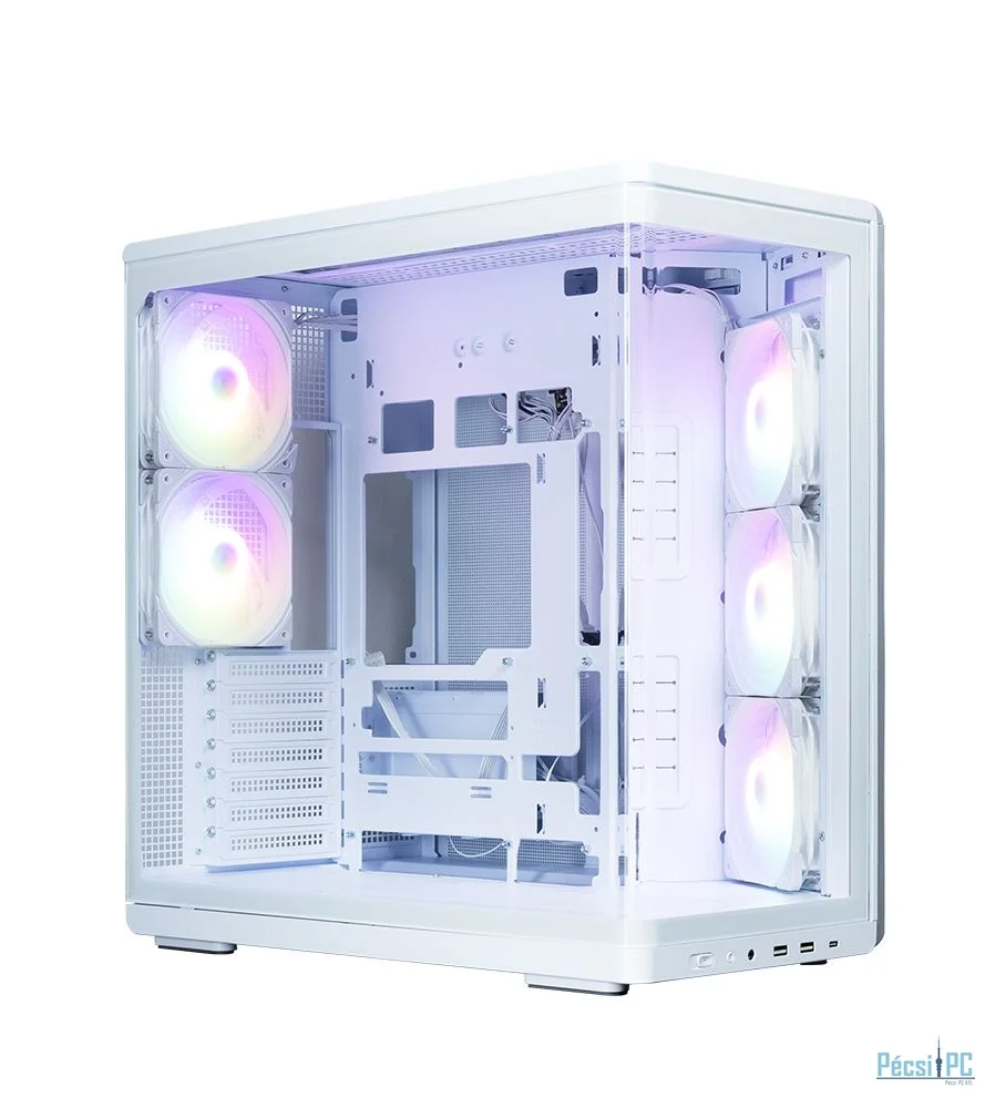 Zalman P60 Tempered Glass White