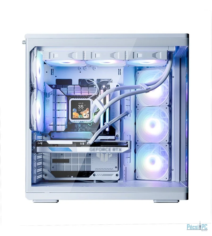 Zalman P60 Tempered Glass White