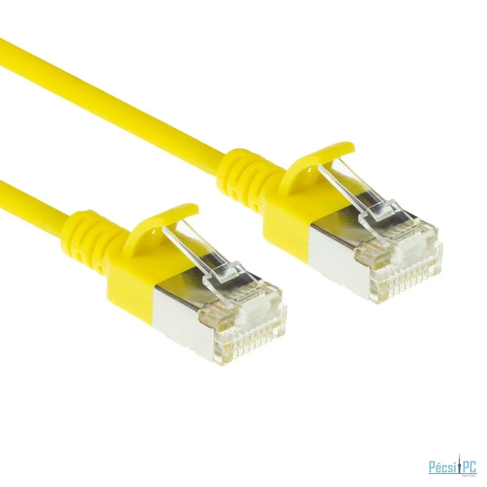 ACT CAT6A S-FTP Patch Cable 2m Yellow