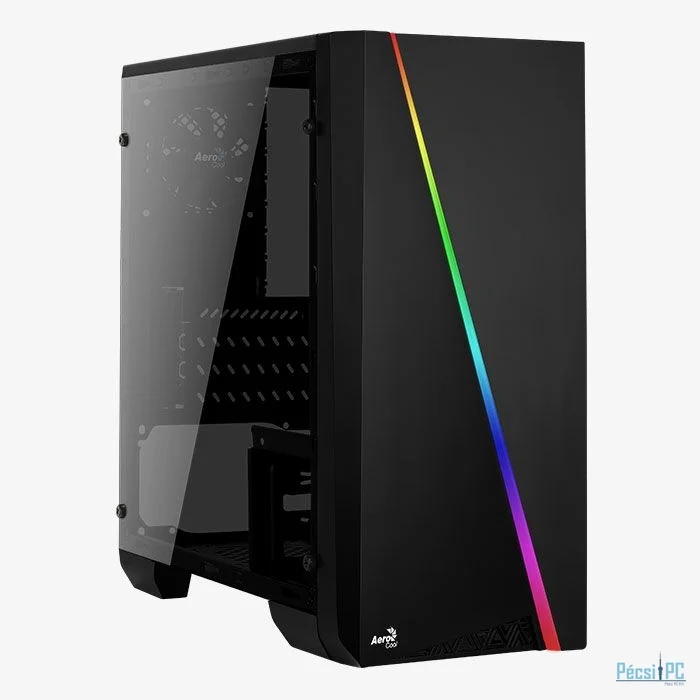 Aerocool Cylon Mini RGB Tempered Glass Black
