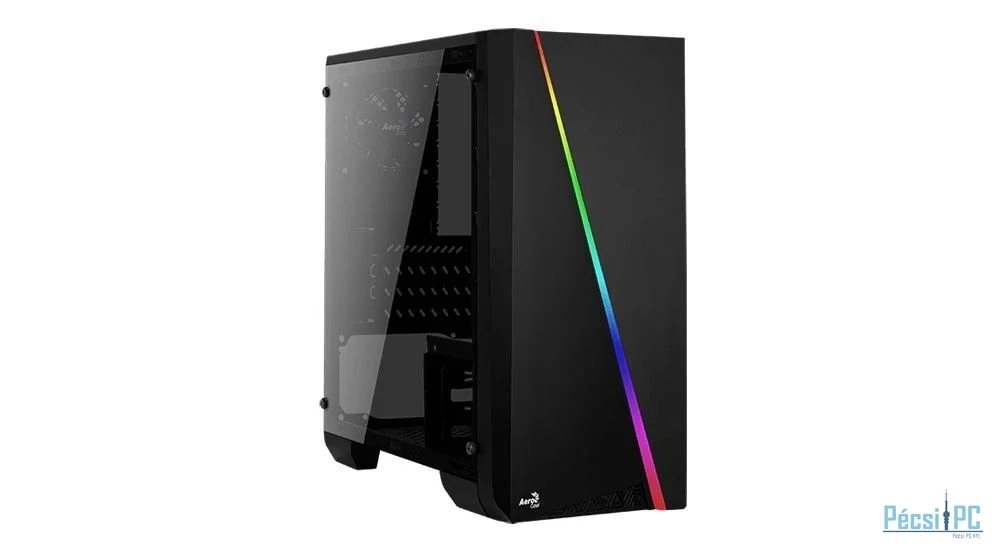 Aerocool Cylon Mini RGB Tempered Glass Black