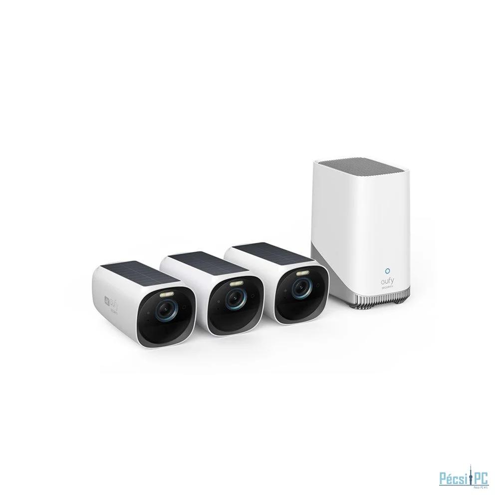 ANKER EUFYCAM3 S330 Biztonsági Kamera Rendszer 3+1