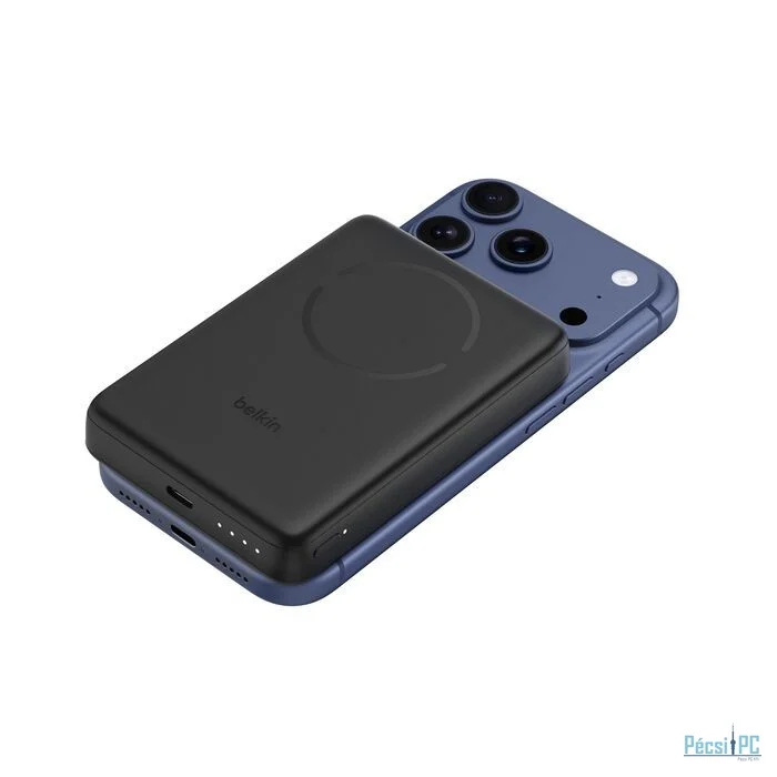 Belkin BoostCharge Slim Magnetic 10000mAh PowerBank with Qi2 Black