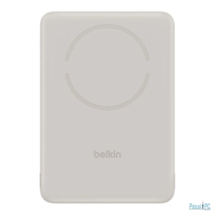 Belkin BoostCharge Slim Magnetic 5000mAh PowerBank Sand