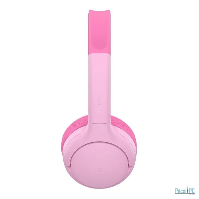 Belkin SoundForm Mini 2 Bluetooth Headset for Kids with Case Pink
