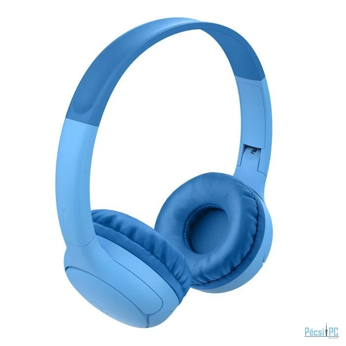 Belkin SoundForm Mini 2 Bluetooth Headset for Kids with Case Blue