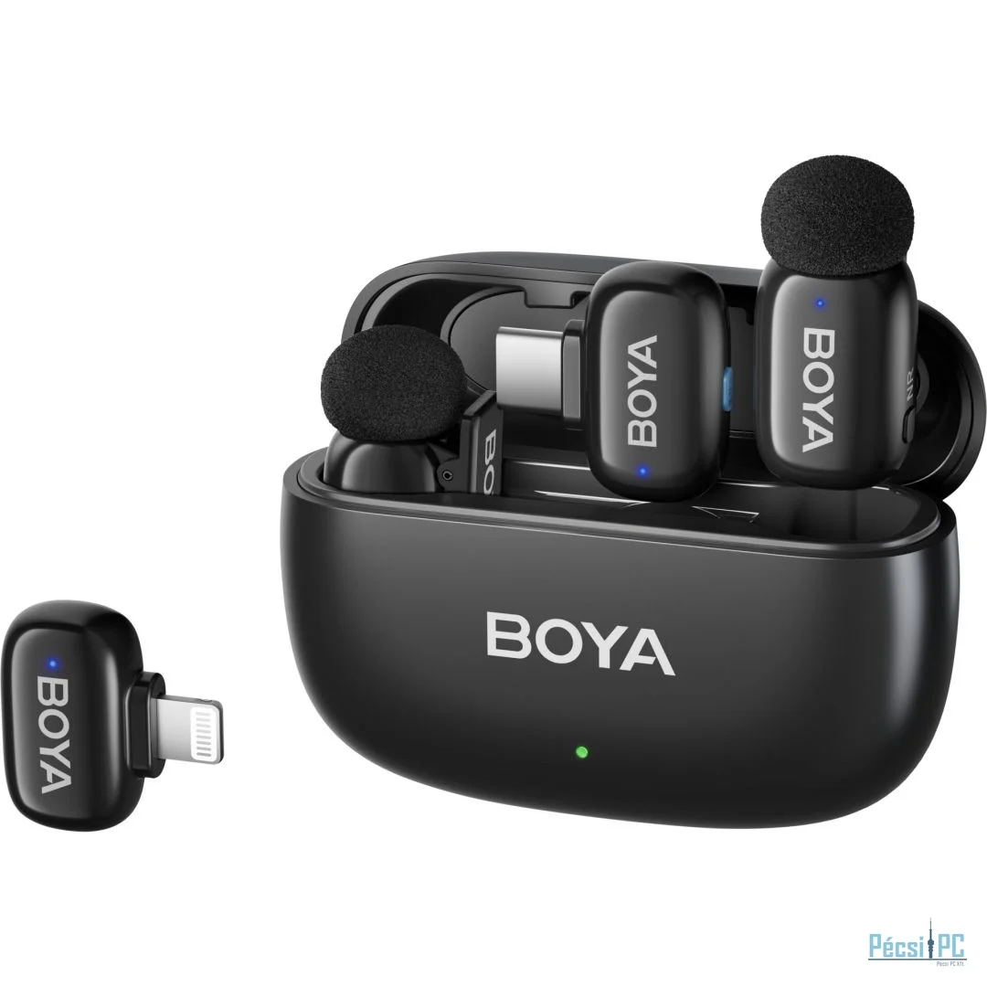 BOYA Mini 12 Wireless Microphone Black