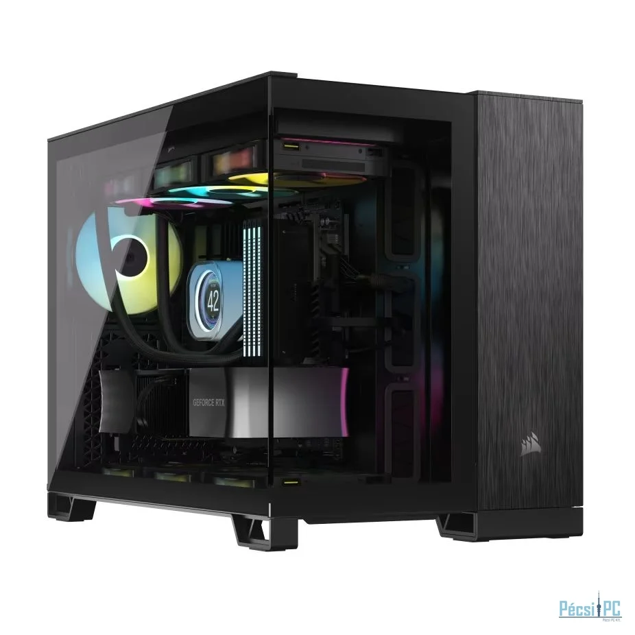 Corsair 2500X Tempered Glass Black/Obsidian