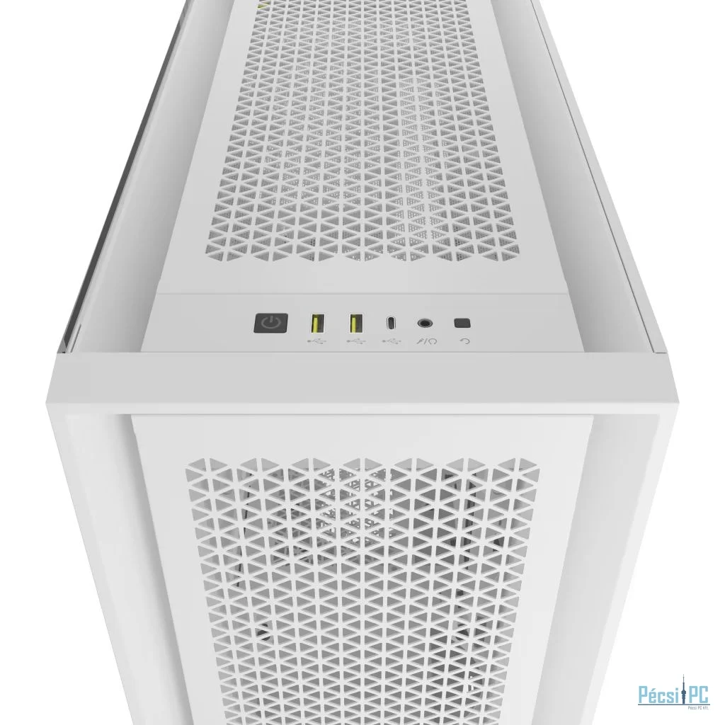 Corsair 5000D Core Airflow Tempered Glass White