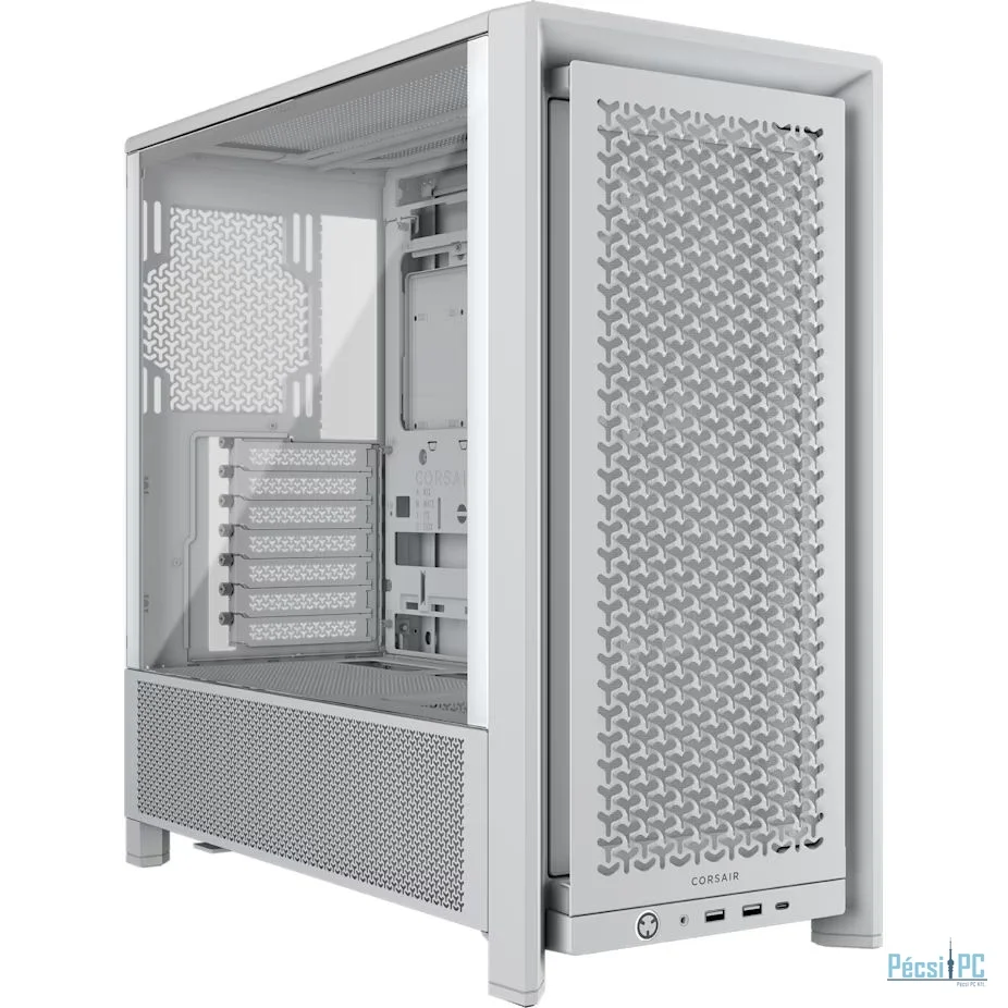 Corsair Frame 4000D RS Tempered Glass White
