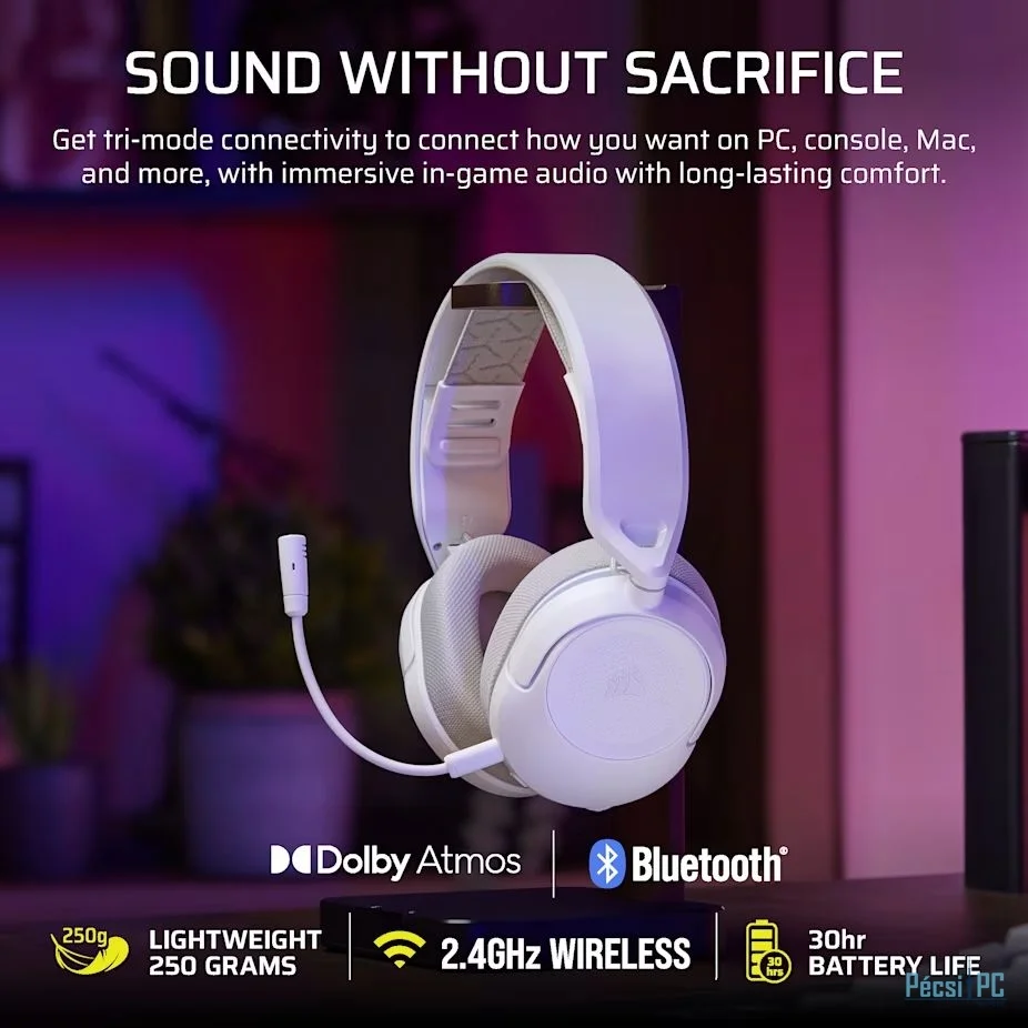 Corsair HS35 v3 Wireless Gaming Headset White