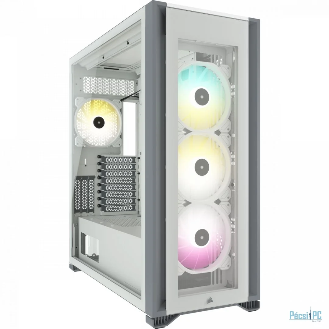 Corsair iCUE 7000X RGB Tempered Glass White