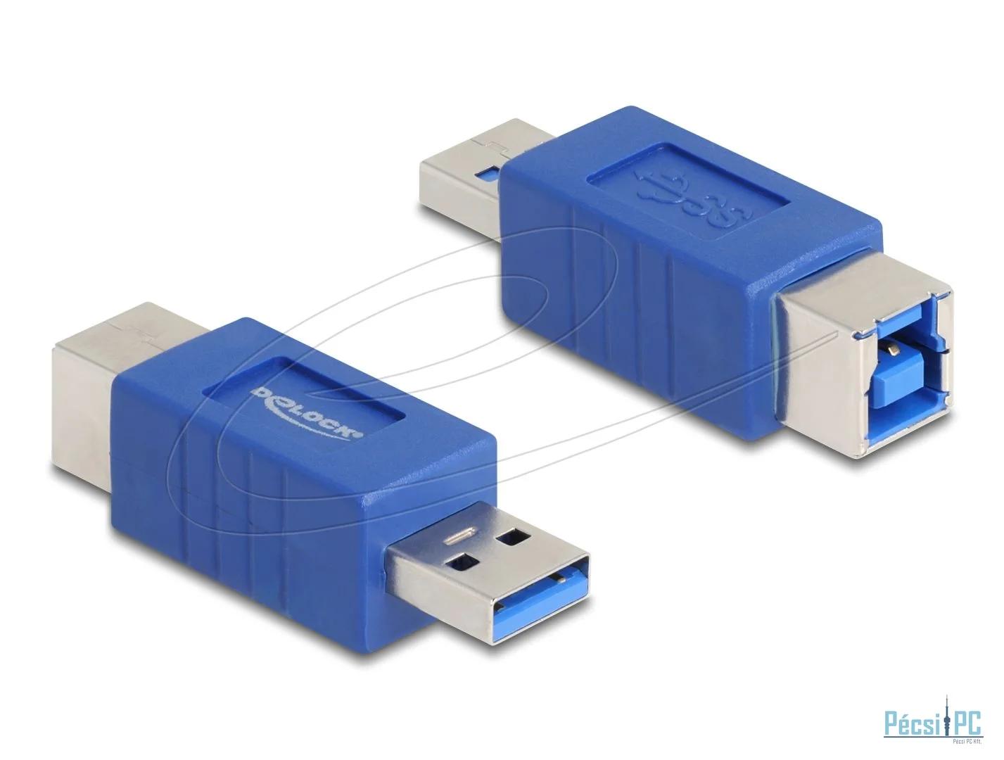DeLock USB 5 Gbps Adapter USB Type-A male to USB Type-B female