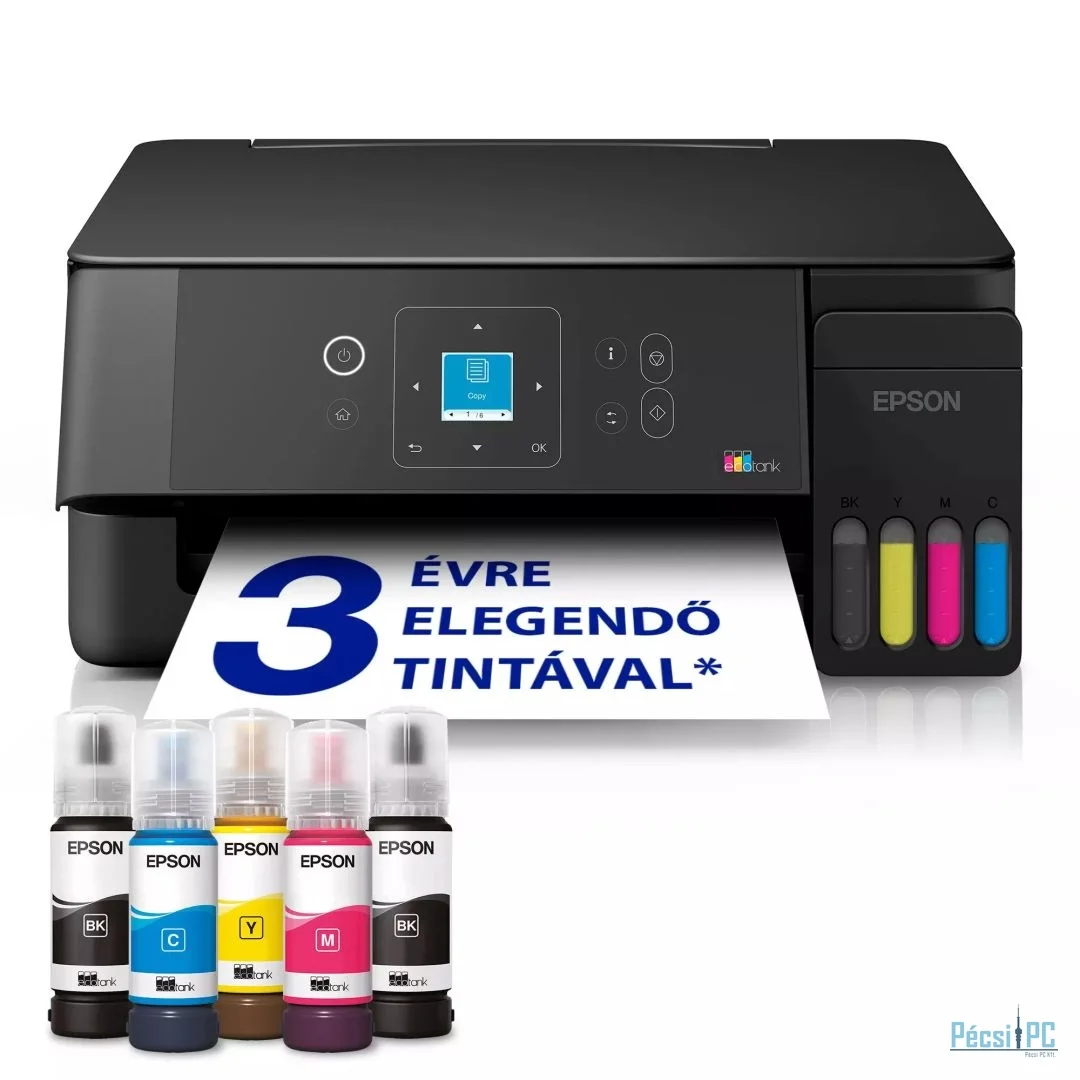 Epson EcoTank L3362W Wireless Tintasugaras Nyomtató/Másoló/Scanner