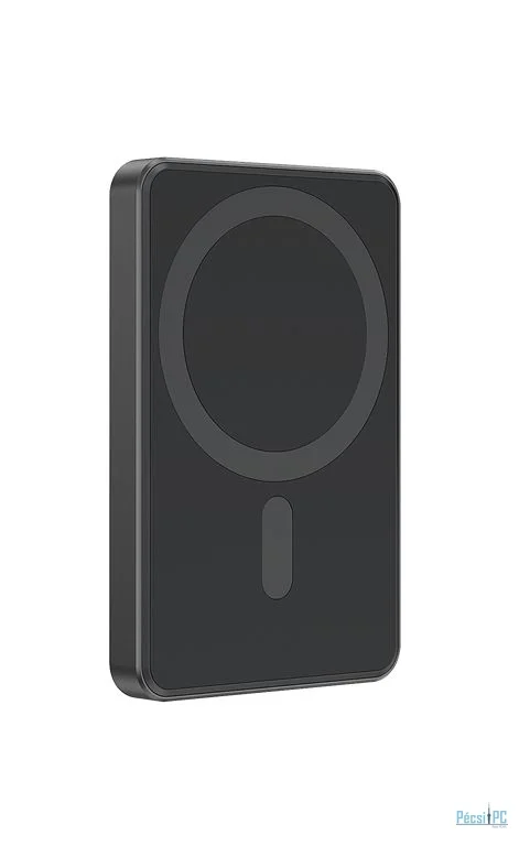 Gembird PB05-WPC15M-01 5000mAh Wireless PowerBank Black