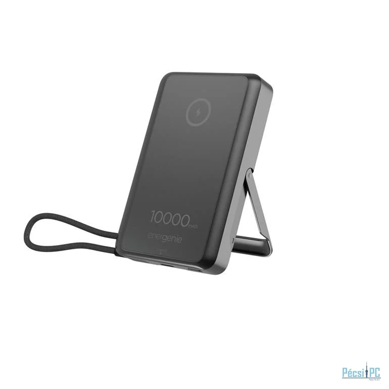 Gembird PB10-WPC15MS-01 10000mAh Wireless PowerBank Black