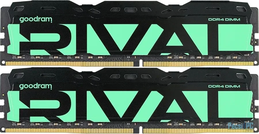 GoodRam 64GB DDR4 3200MHz Kit(2x32GB) Rival Radiant Green