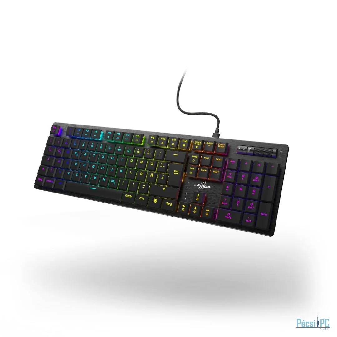 Hama uRage Exodus 910 Low Profile Red Switch Keyboard Black HU