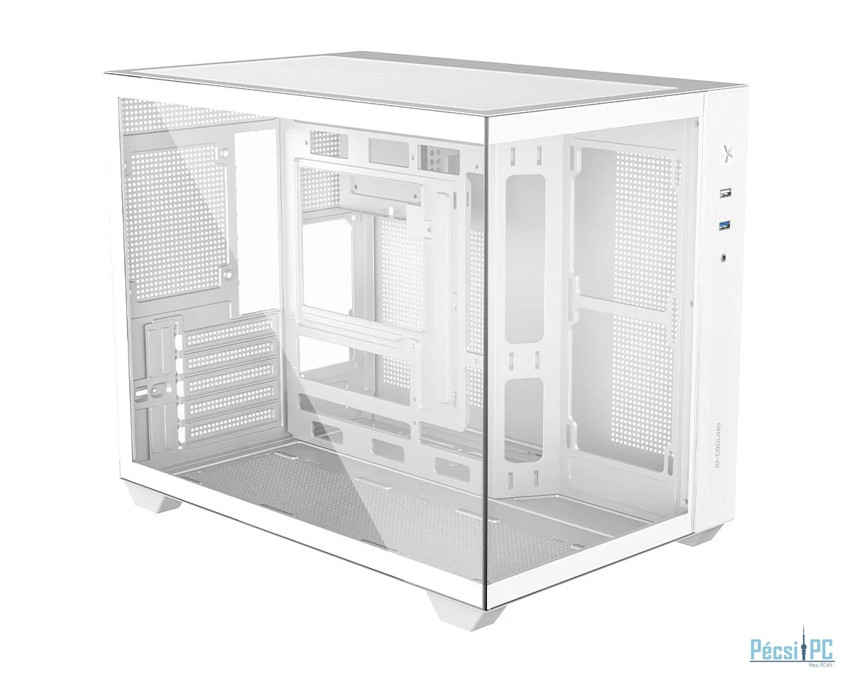 ID-COOLING VIEW 500 Tempered Glass White
