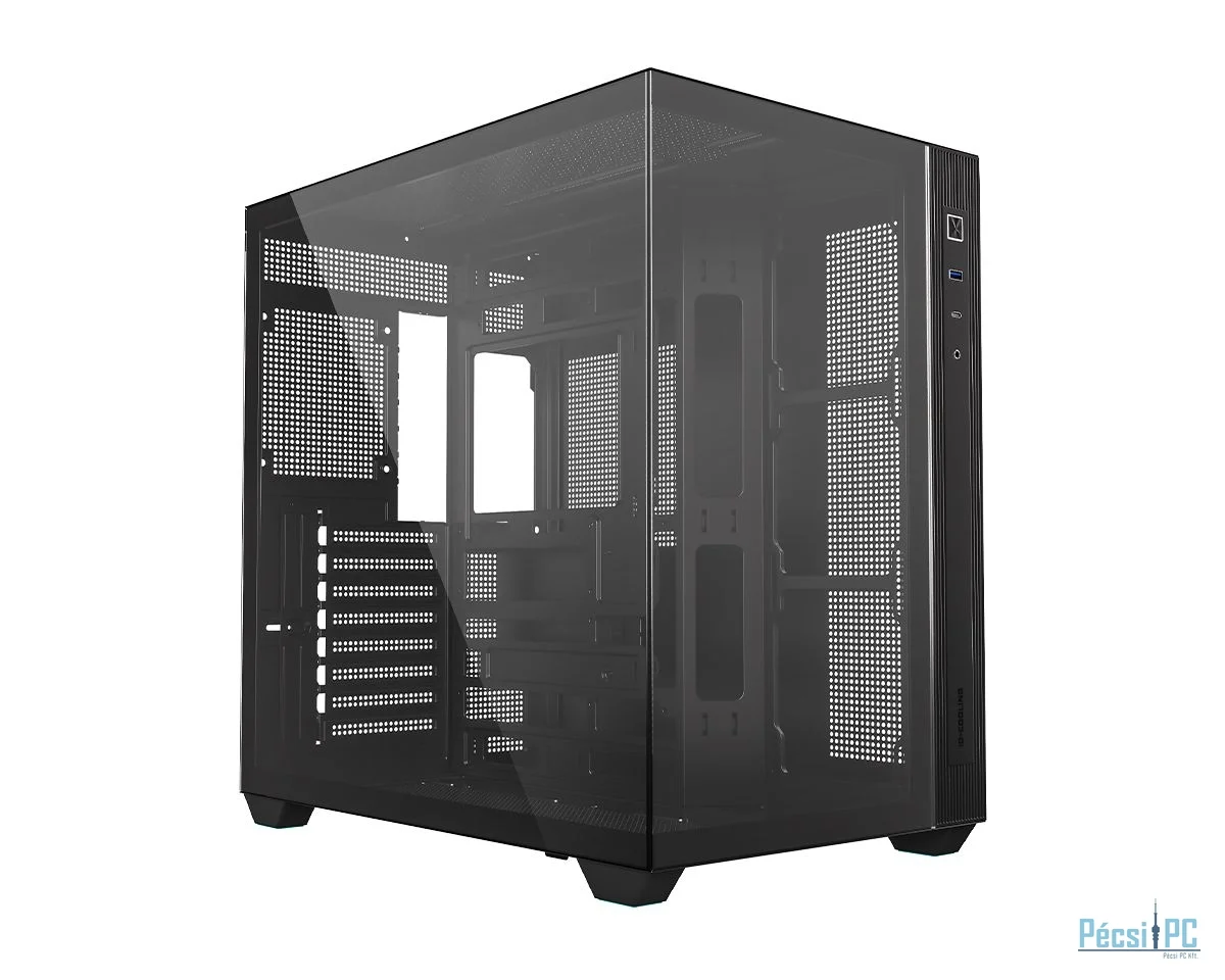 ID-COOLING VIEW 510 Tempered Glass Black