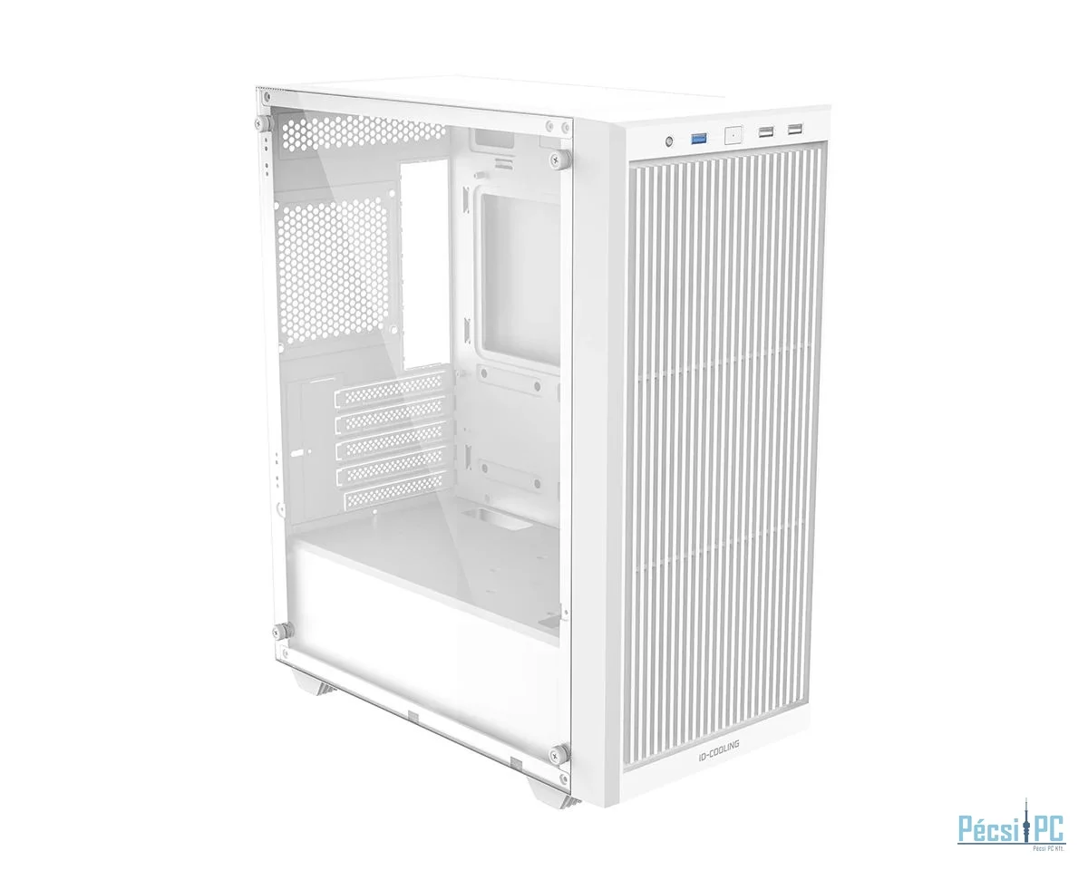 ID-COOLING WARE 300 WH Tempered Glass White