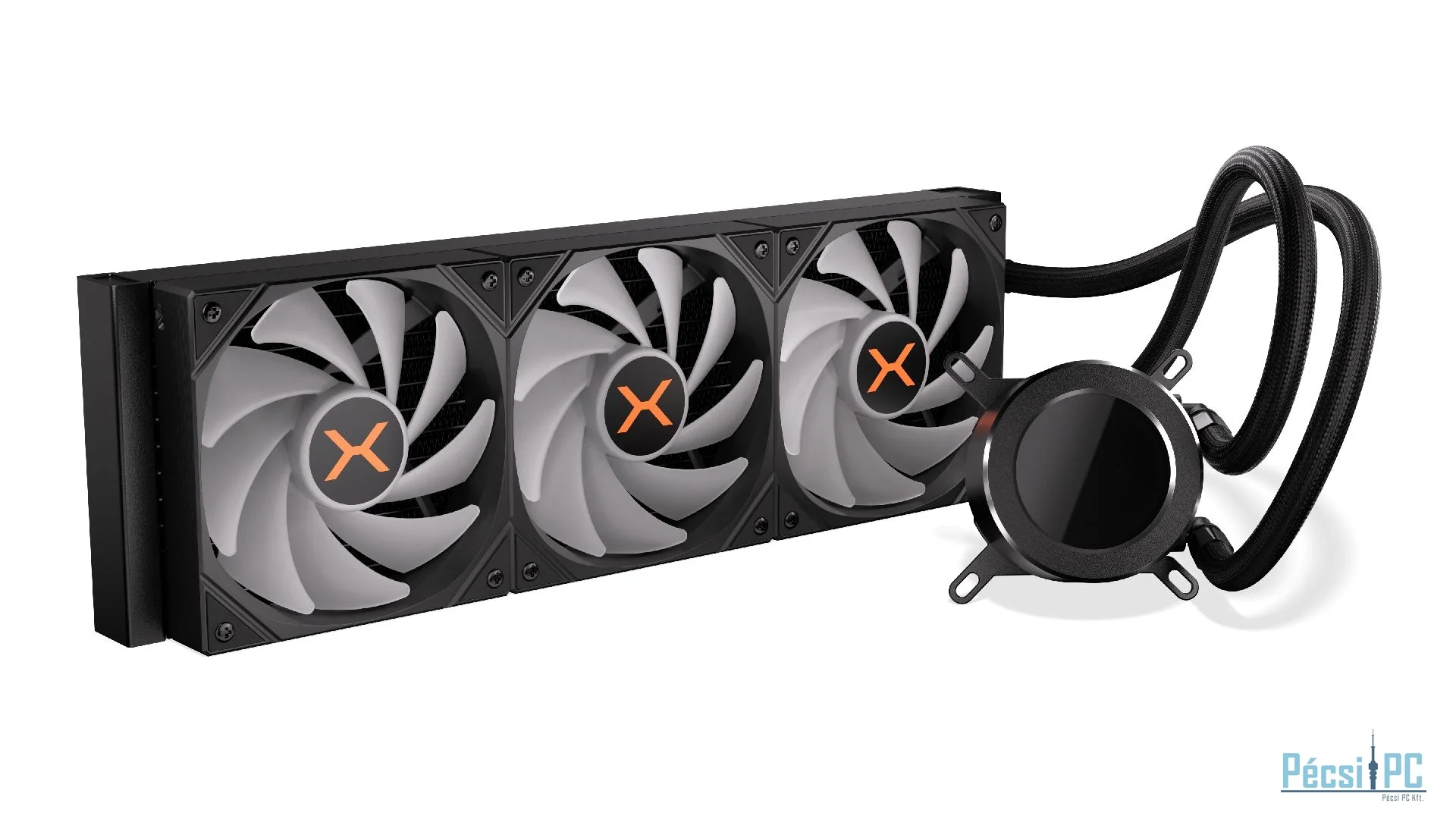 KRUX HydroGlance 360 ARGB LCD Black