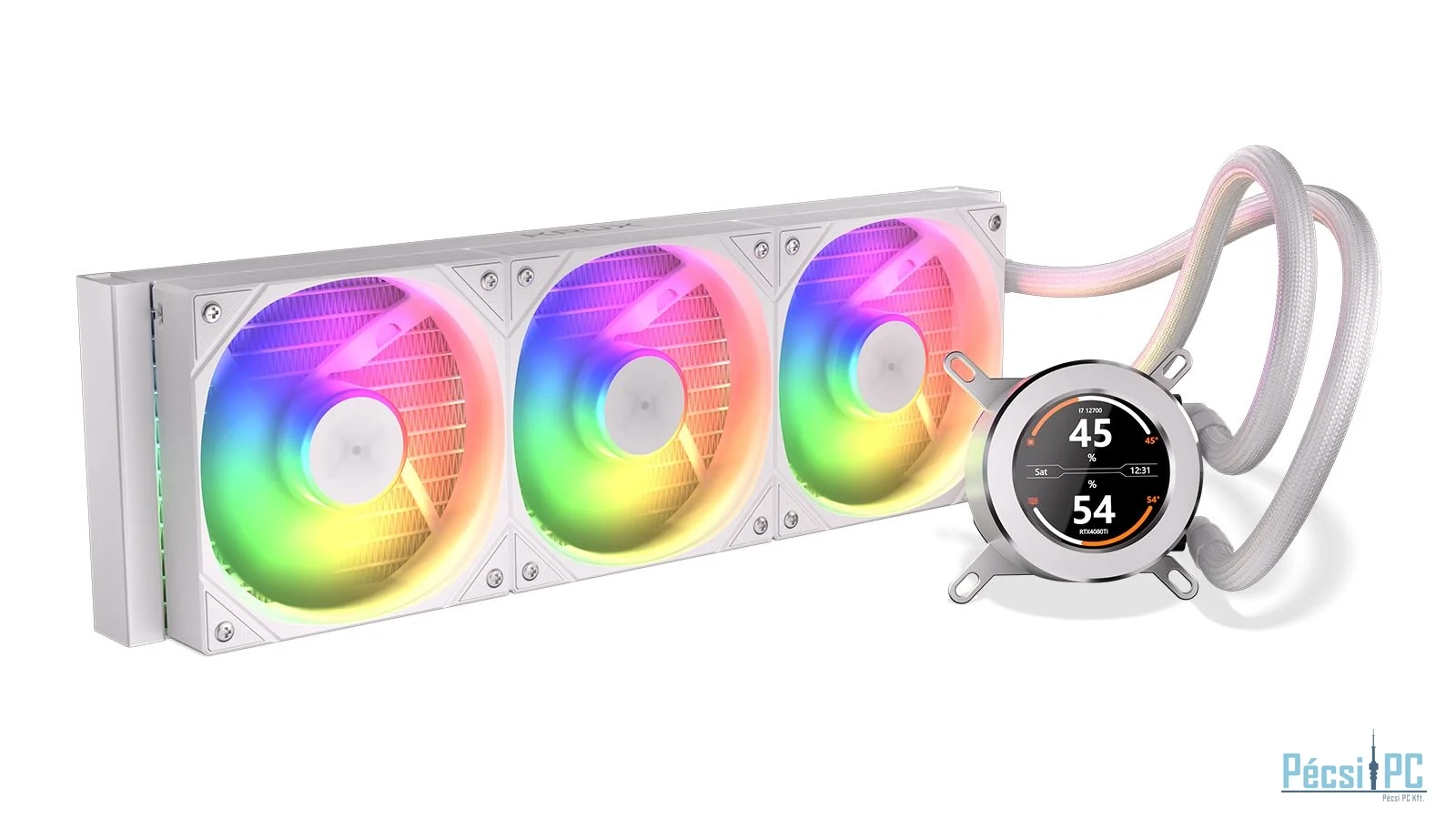 KRUX HydroGlance 360 ARGB LCD White
