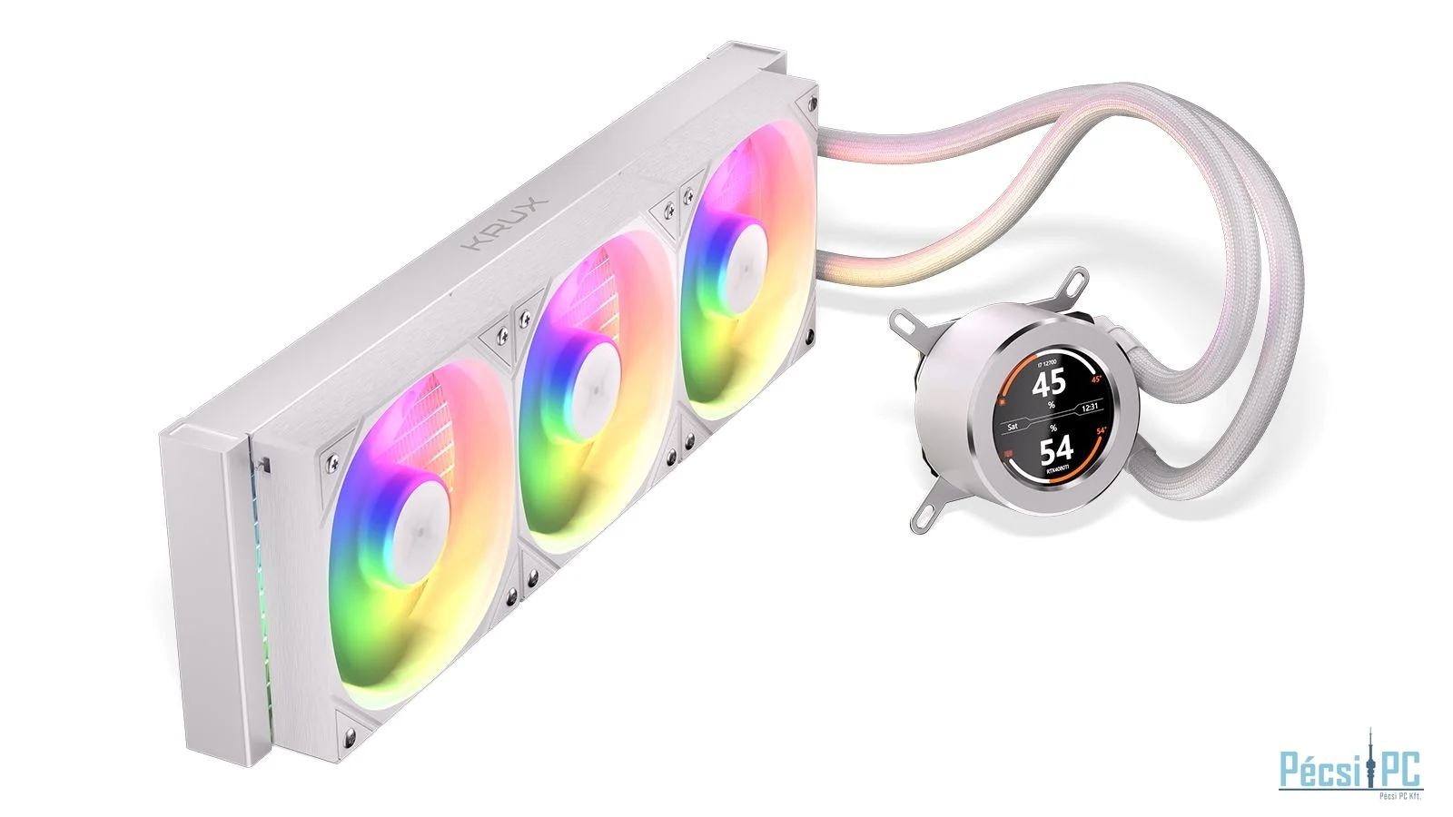 KRUX HydroGlance 360 ARGB LCD White