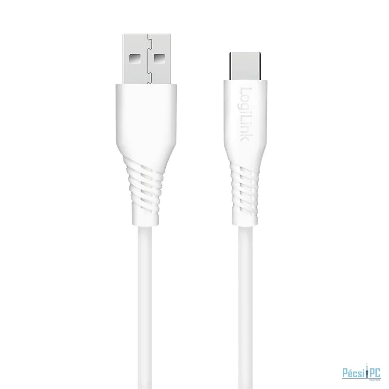Logilink USB 2.0 Type-C C/M to A/M 15W 1,5m cable White