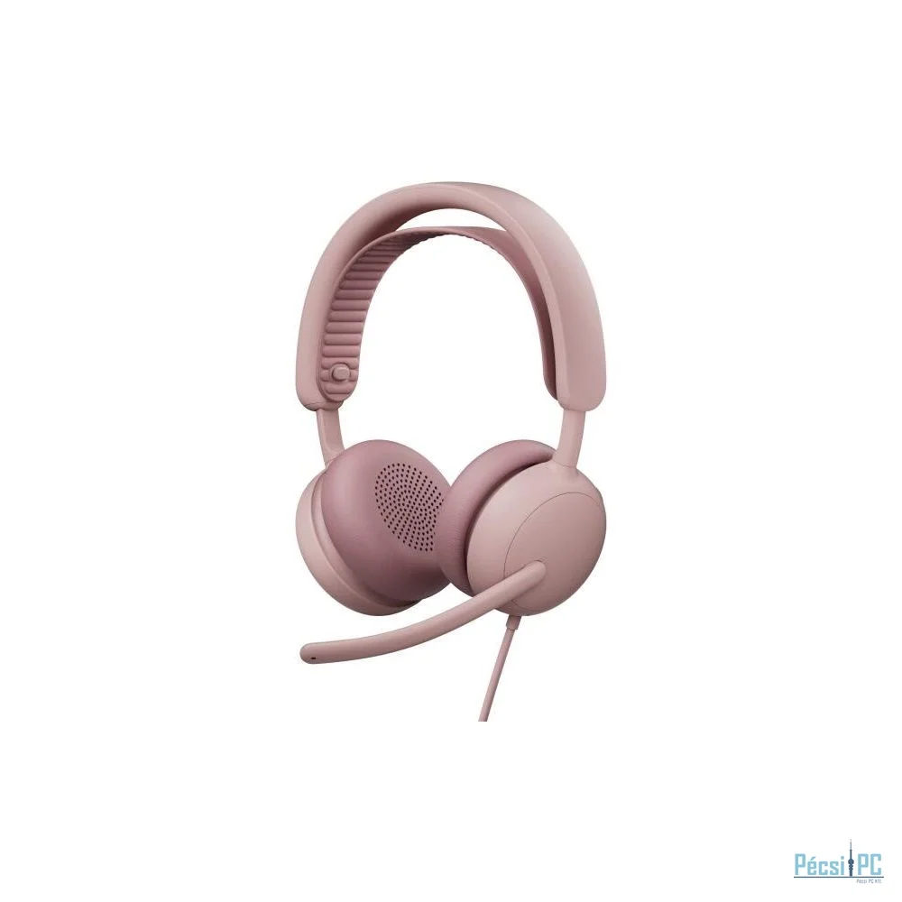 Logitech Zone Wired 2 Headset Pink