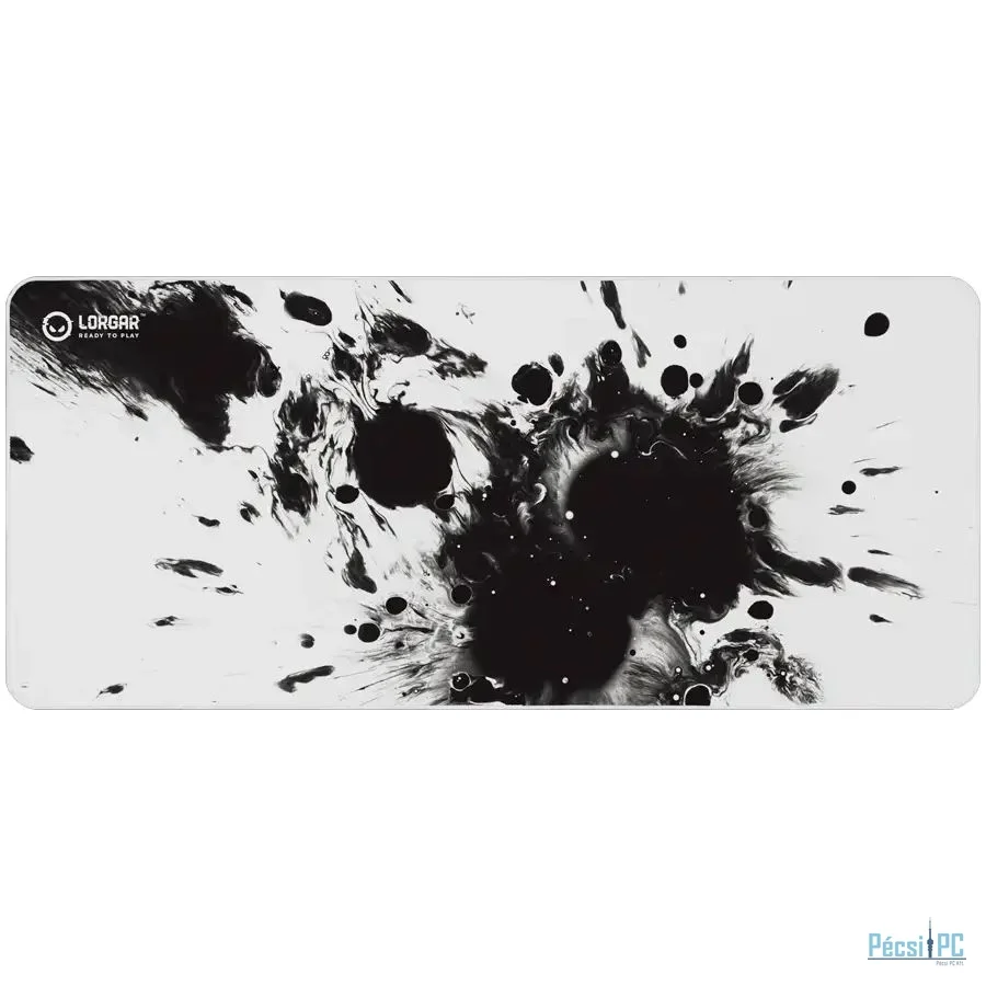 LORGAR MPA14XL Egérpad Black/White