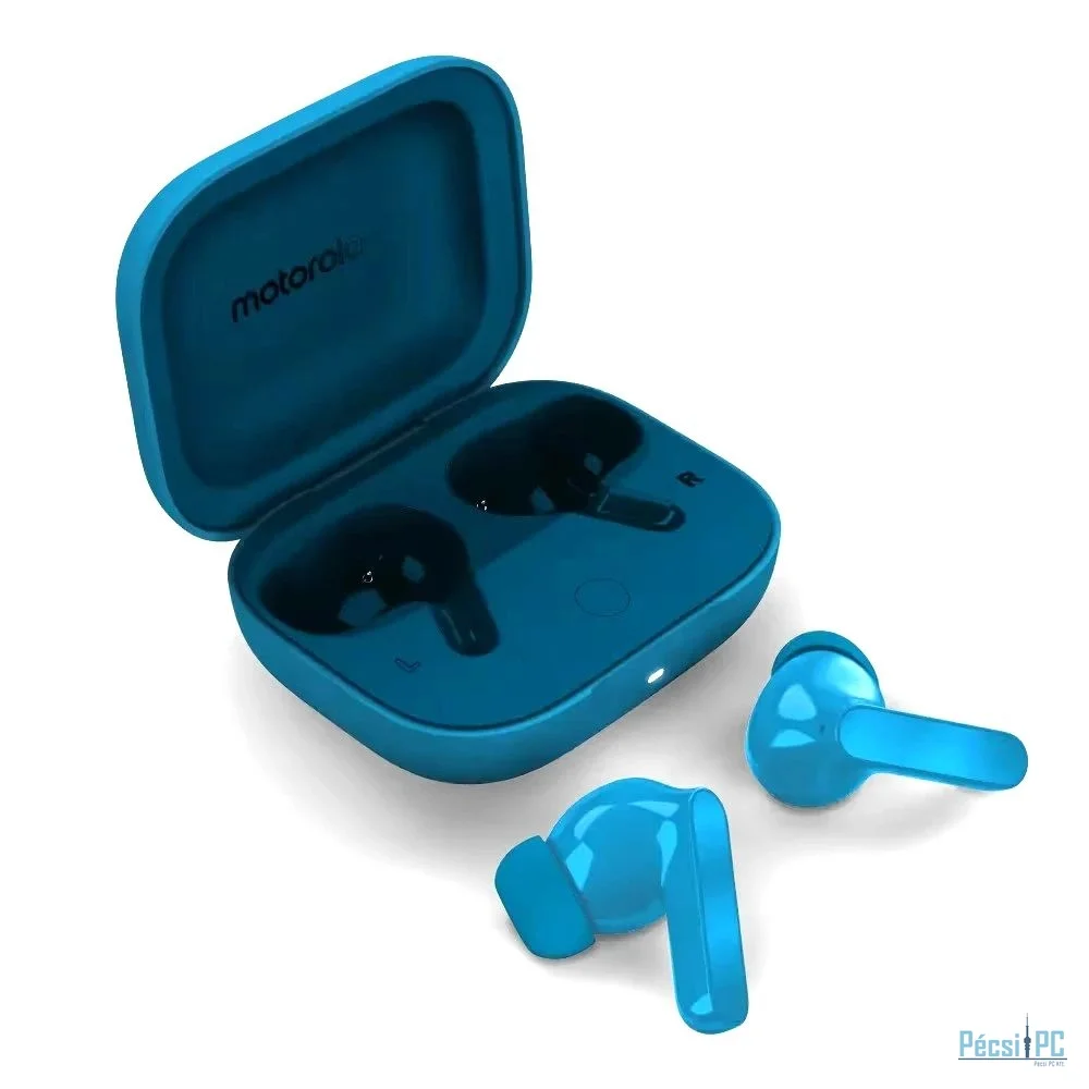 Motorola Moto Buds Bass Bluetooth Headset Blue Jewel