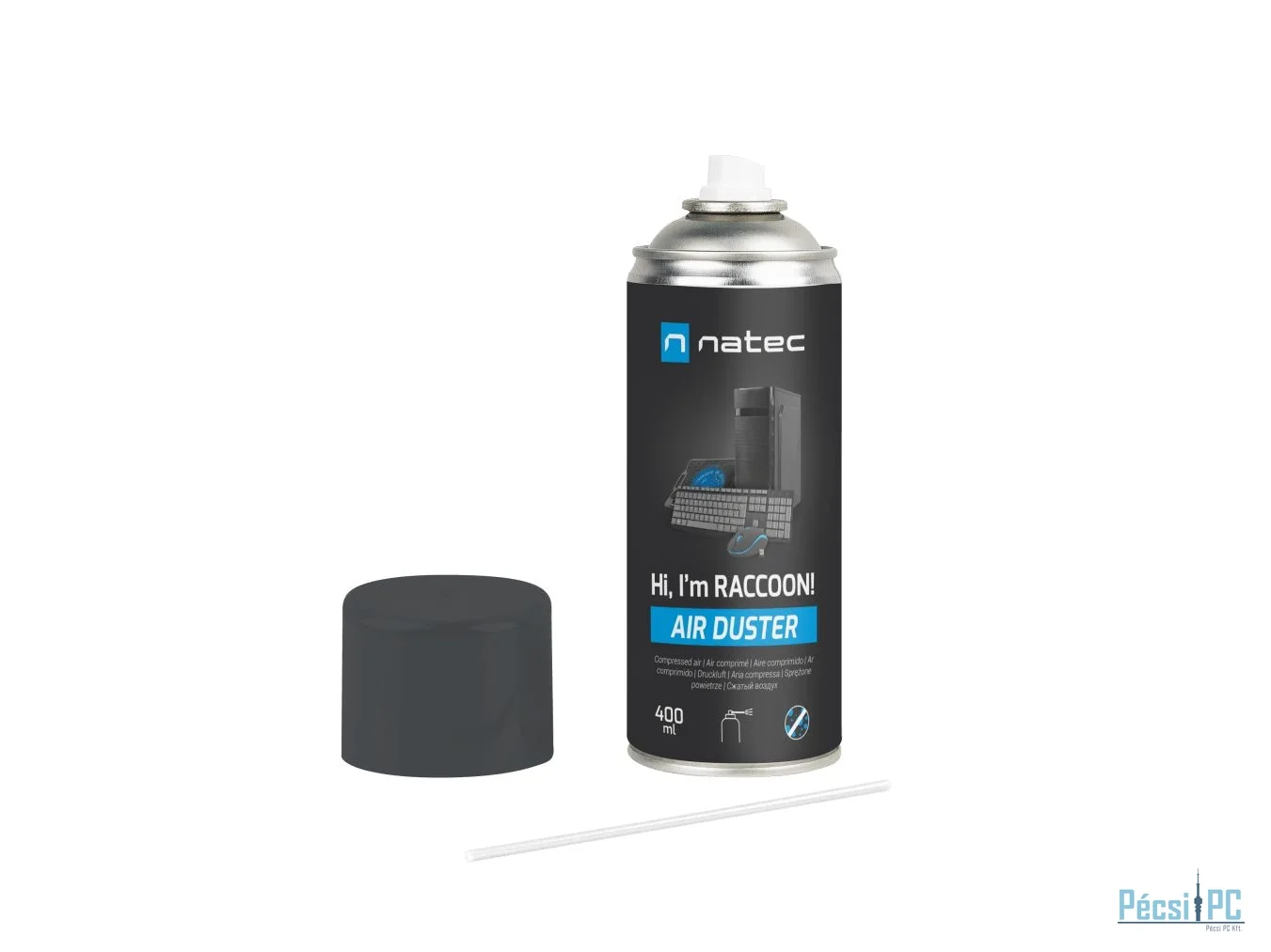 natec Raccoon 400 Sűrített Levegő 400ml