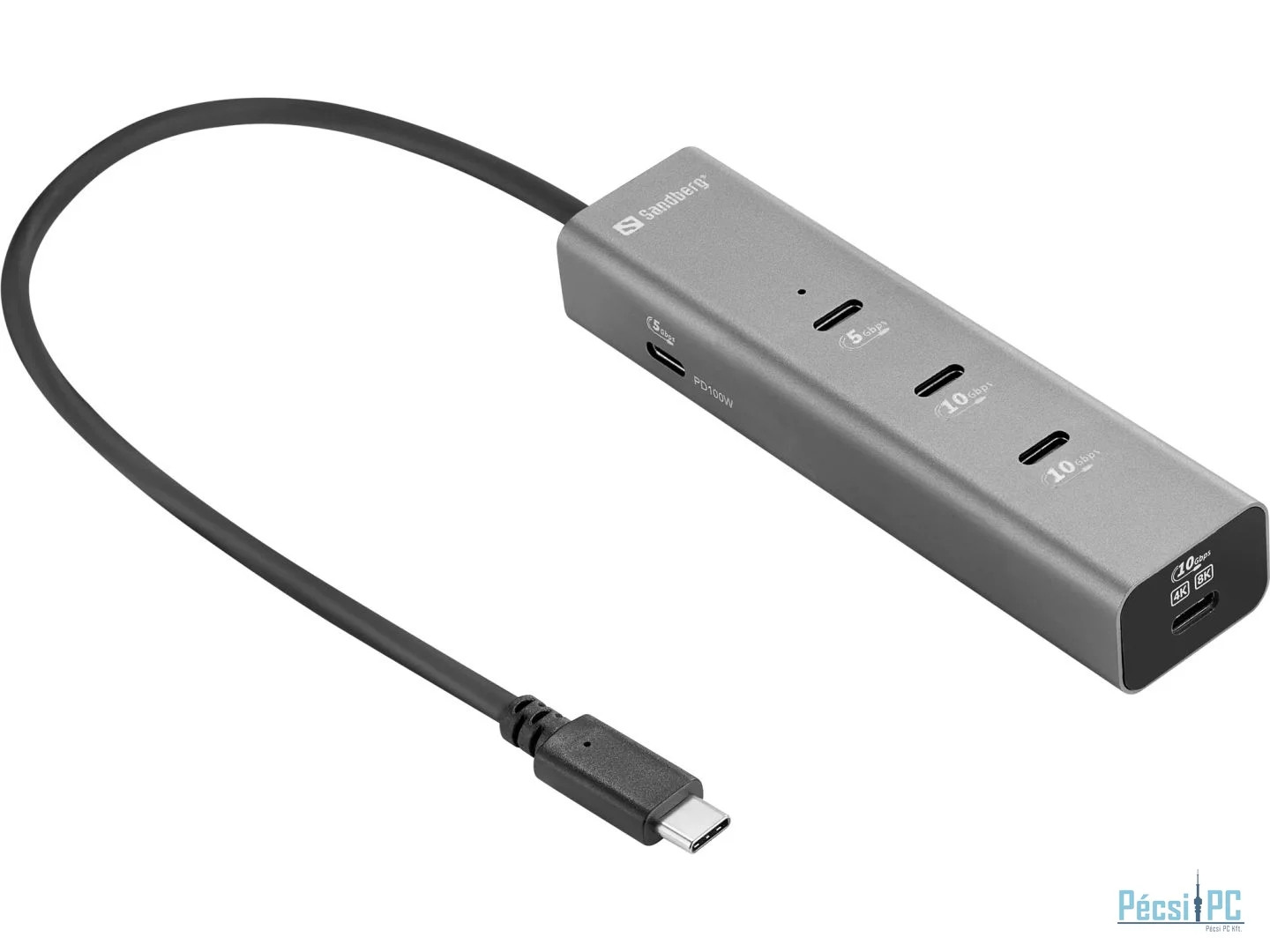 Sandberg USB-C 5-in-1 MediaDock