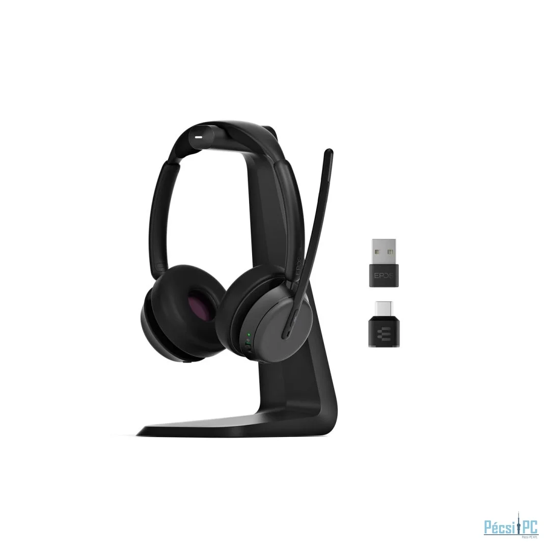 Sennheiser / EPOS IMPACT 1000 MS UC ANC Wireless Headset with Stand Black