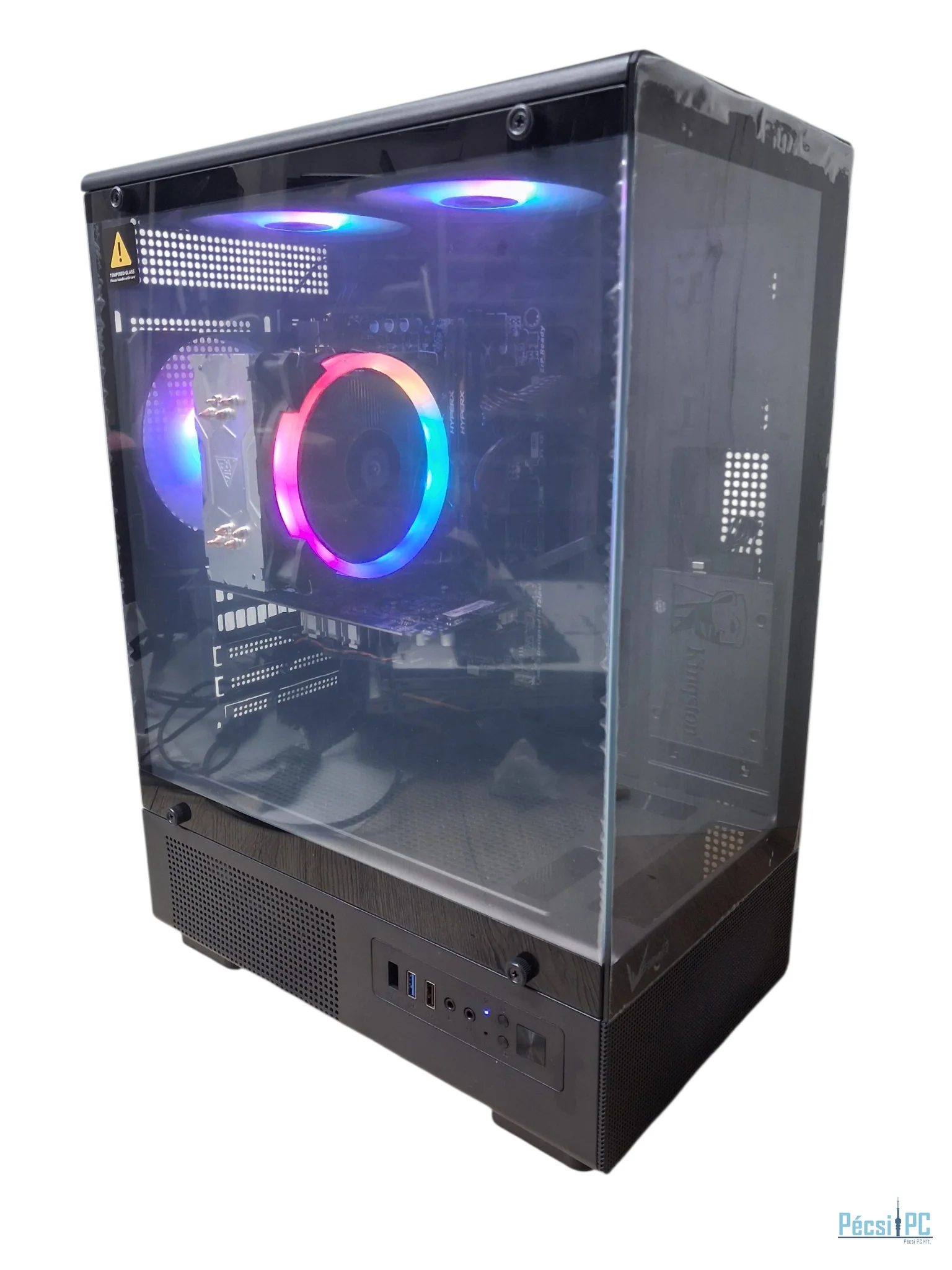 Intel i3-8300 + RX 550 2GB ATX PC