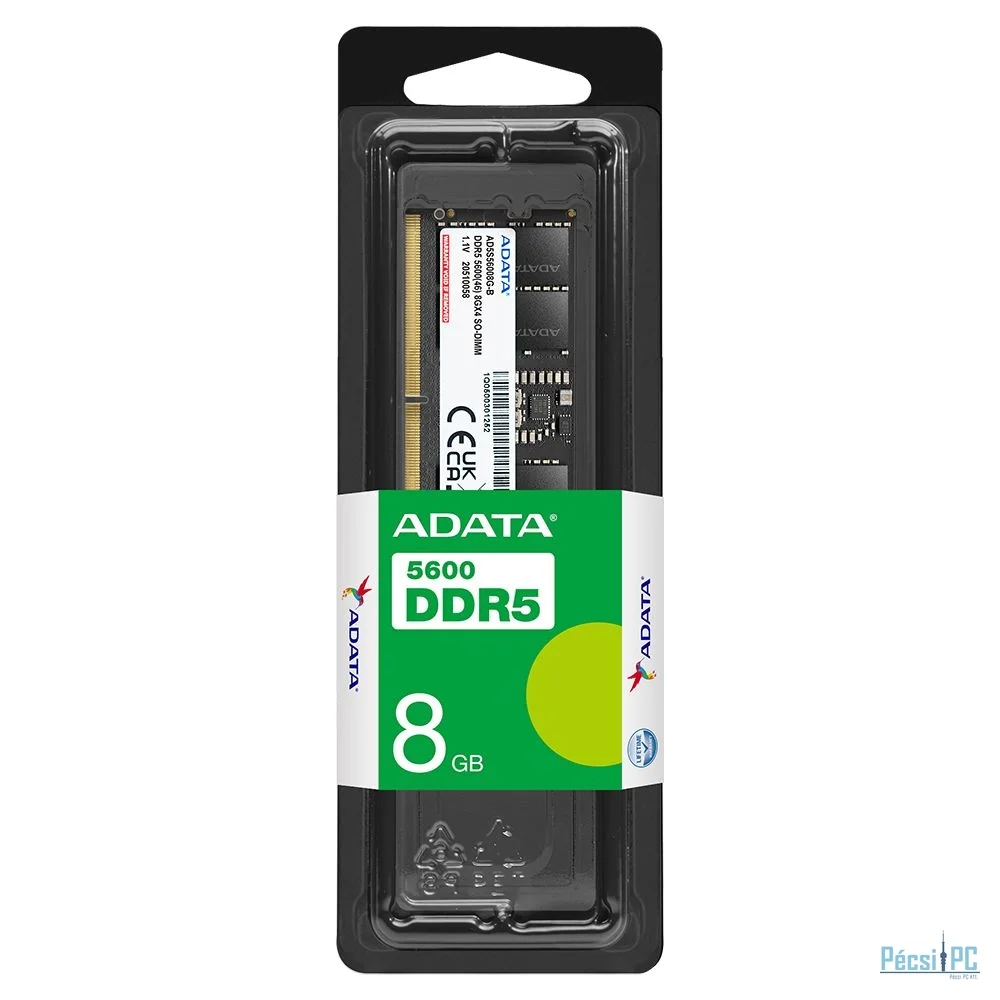 A-Data 8GB DDR5 5600MHz SODIMM