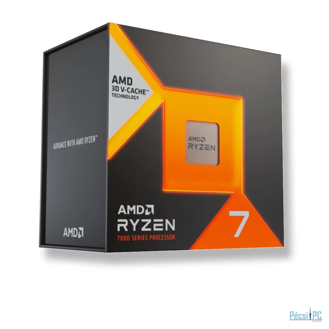 AMD Ryzen 7 7700X3D 4,0GHz AM5 BOX (Ventilátor nélkül)