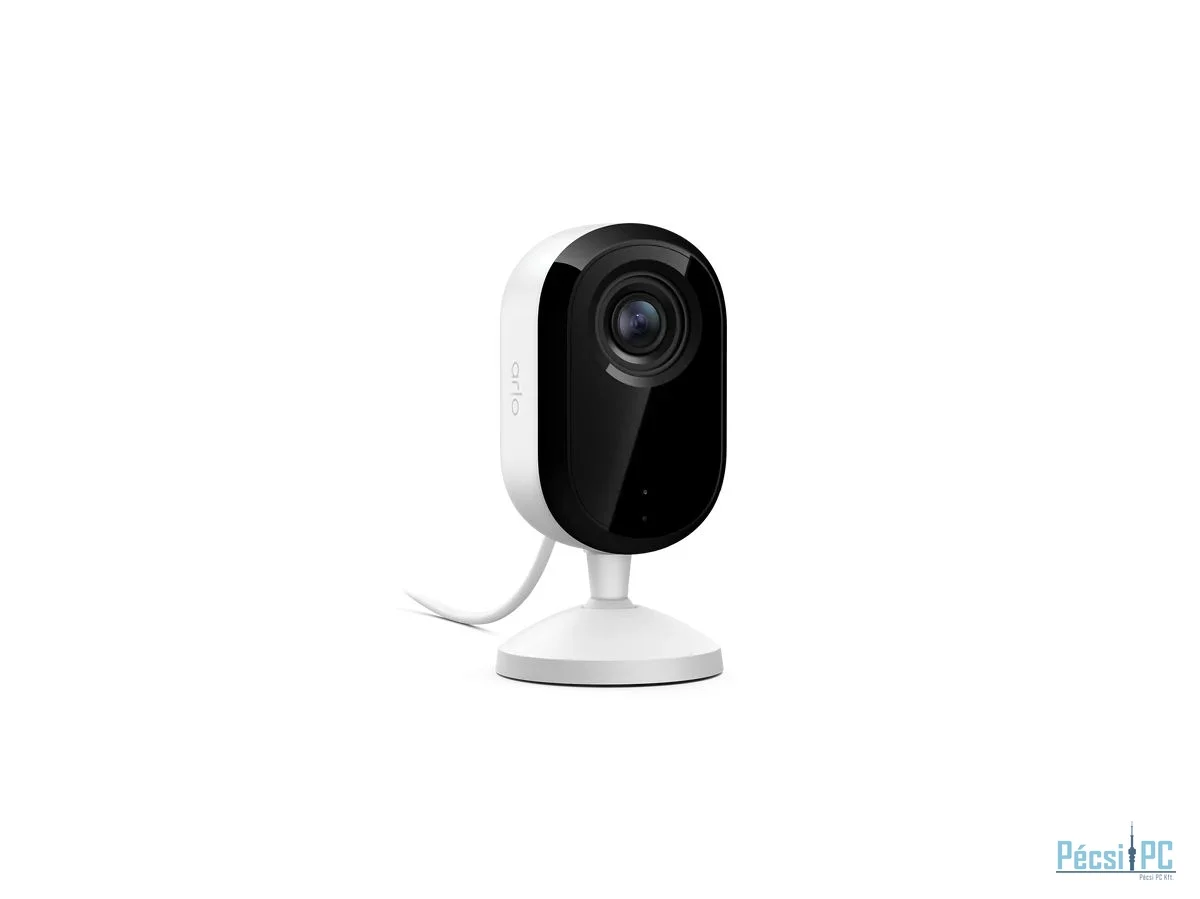 Arlo Essential (Gen.3) 2K Indoor Security Camera (1 Camera Kit) White