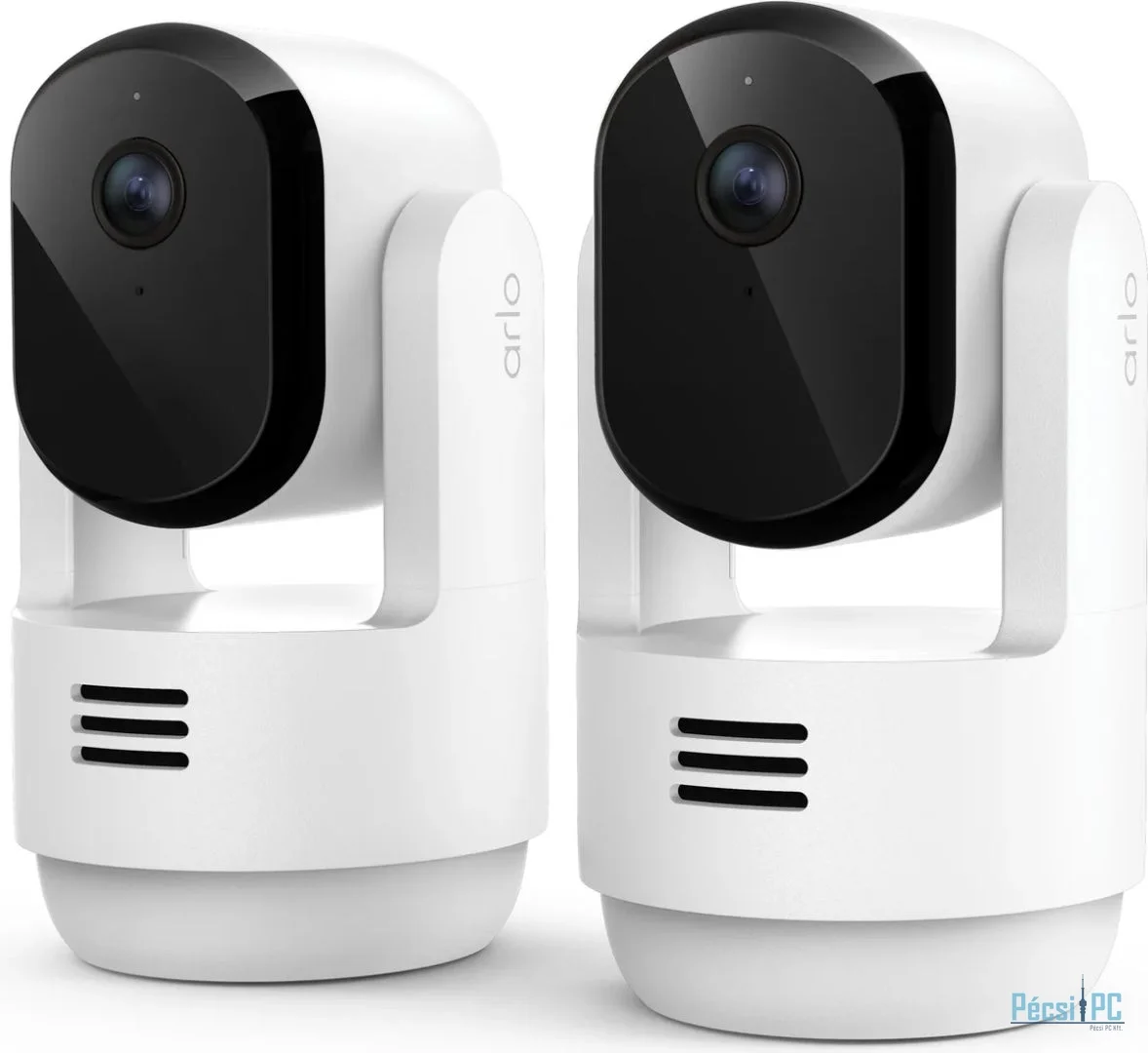 Arlo Essential (Gen.3) 2K PTZ Indoor Security Camera (2 Camera Kit) White