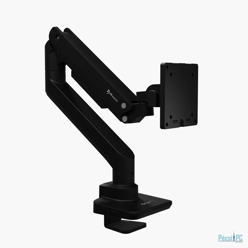 Arozzi Alzare Neo Pro Gas Spring Monitor Arm Black