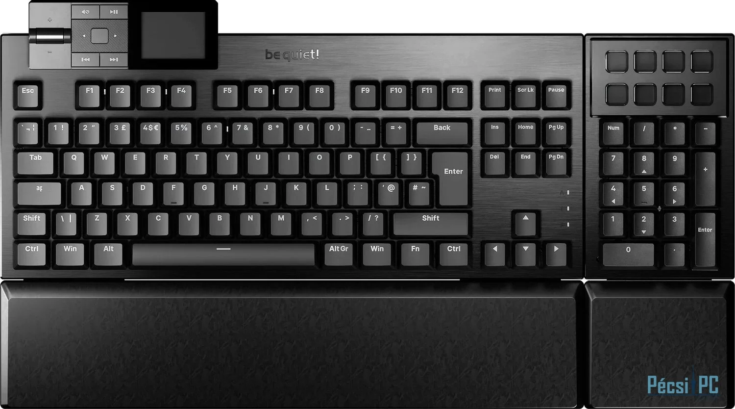 Be quiet! Dark Mount Silent Linear Keyboard Black UK