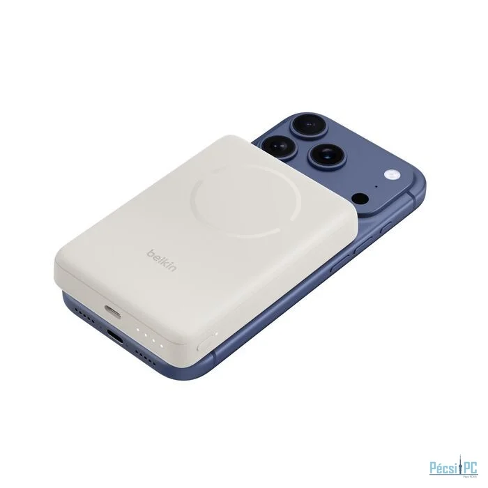 Belkin BoostCharge Slim Magnetic 10000mAh PowerBank Sand
